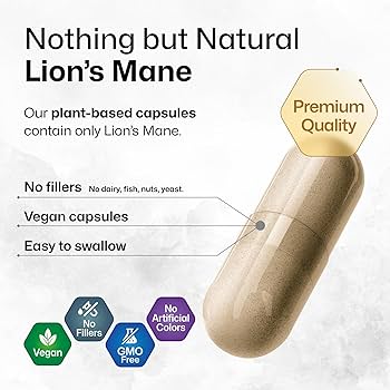 lions man mushroom | lions mane capsule | loins mane powder